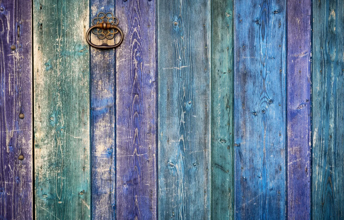 Photo wallpaper texture, the door, handle