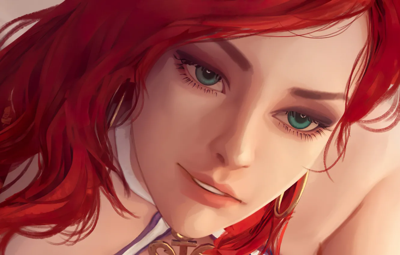 Photo wallpaper art, league fo legends, FiroLian, Miss-Fortune-Firolian