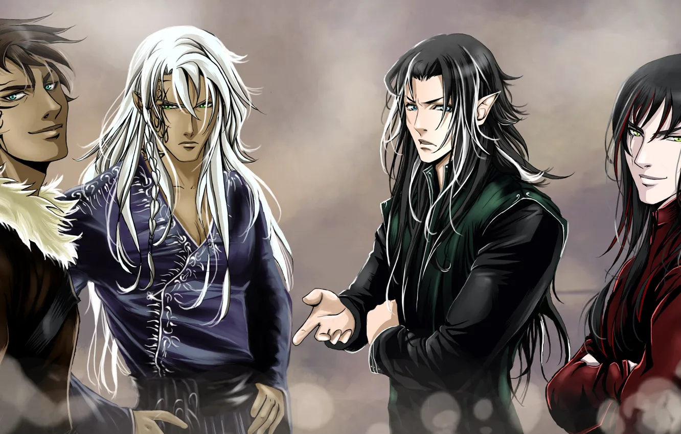 Photo wallpaper elf, guy, different