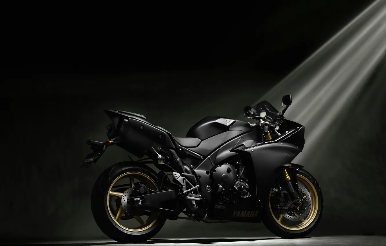Photo wallpaper Yamaha, bike, supersport, yzf-r1