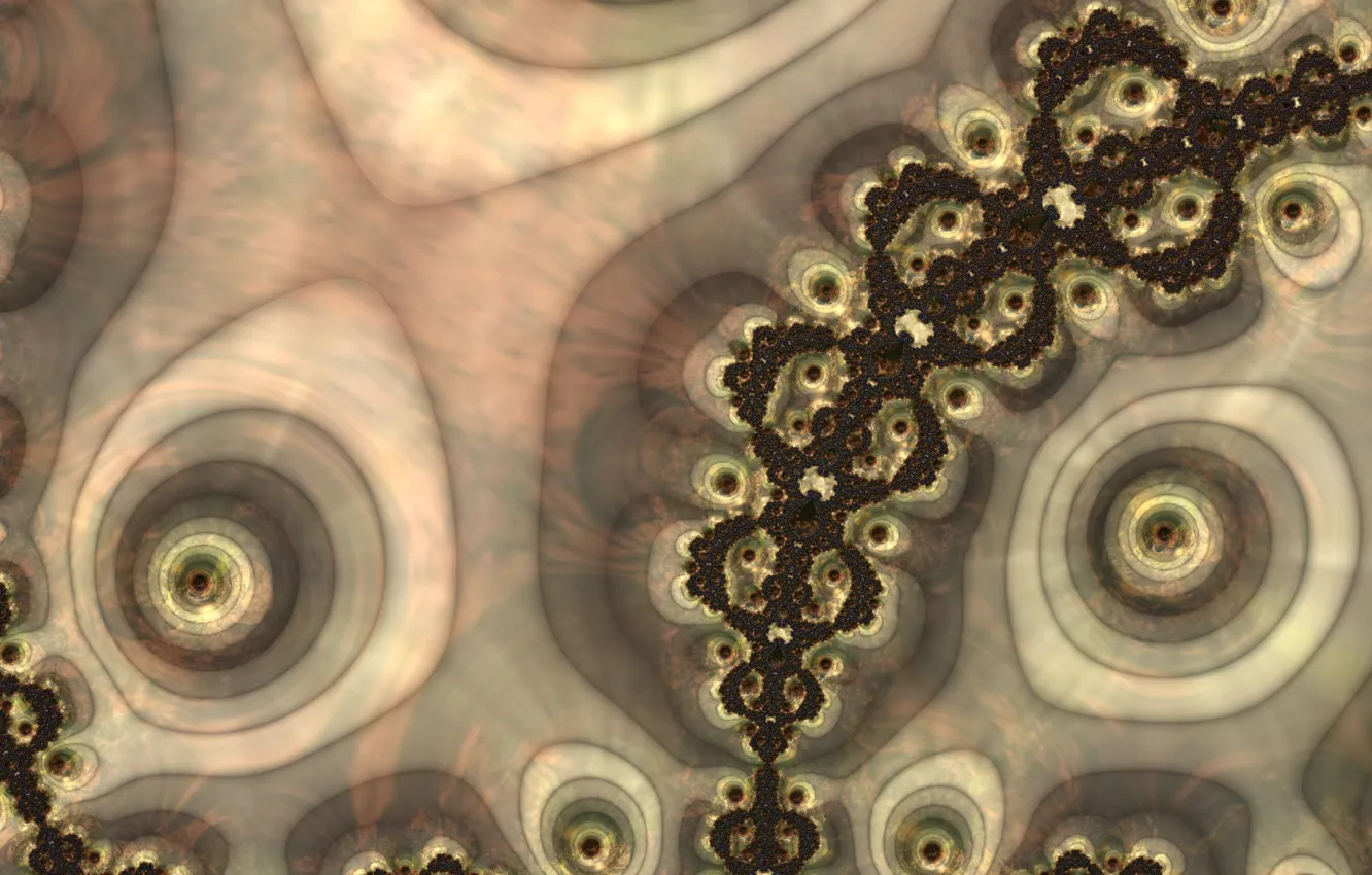 Photo wallpaper abstraction, background, color, form, Fractal