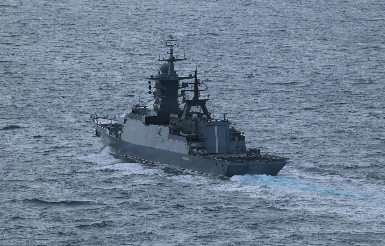 Photo wallpaper Corvette, Resistant, patrol ship