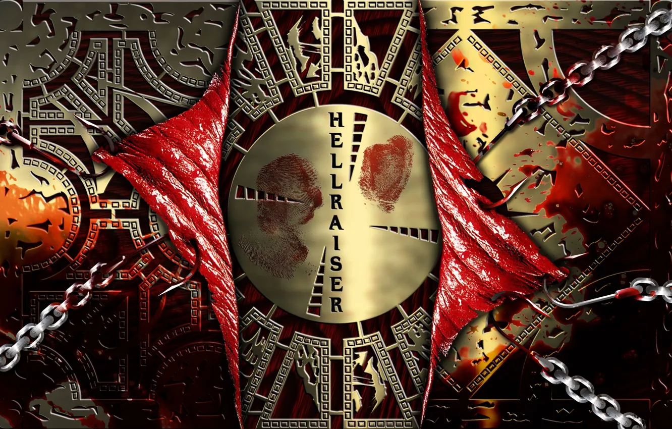 Photo wallpaper cube, Pinhead, Hellraiser