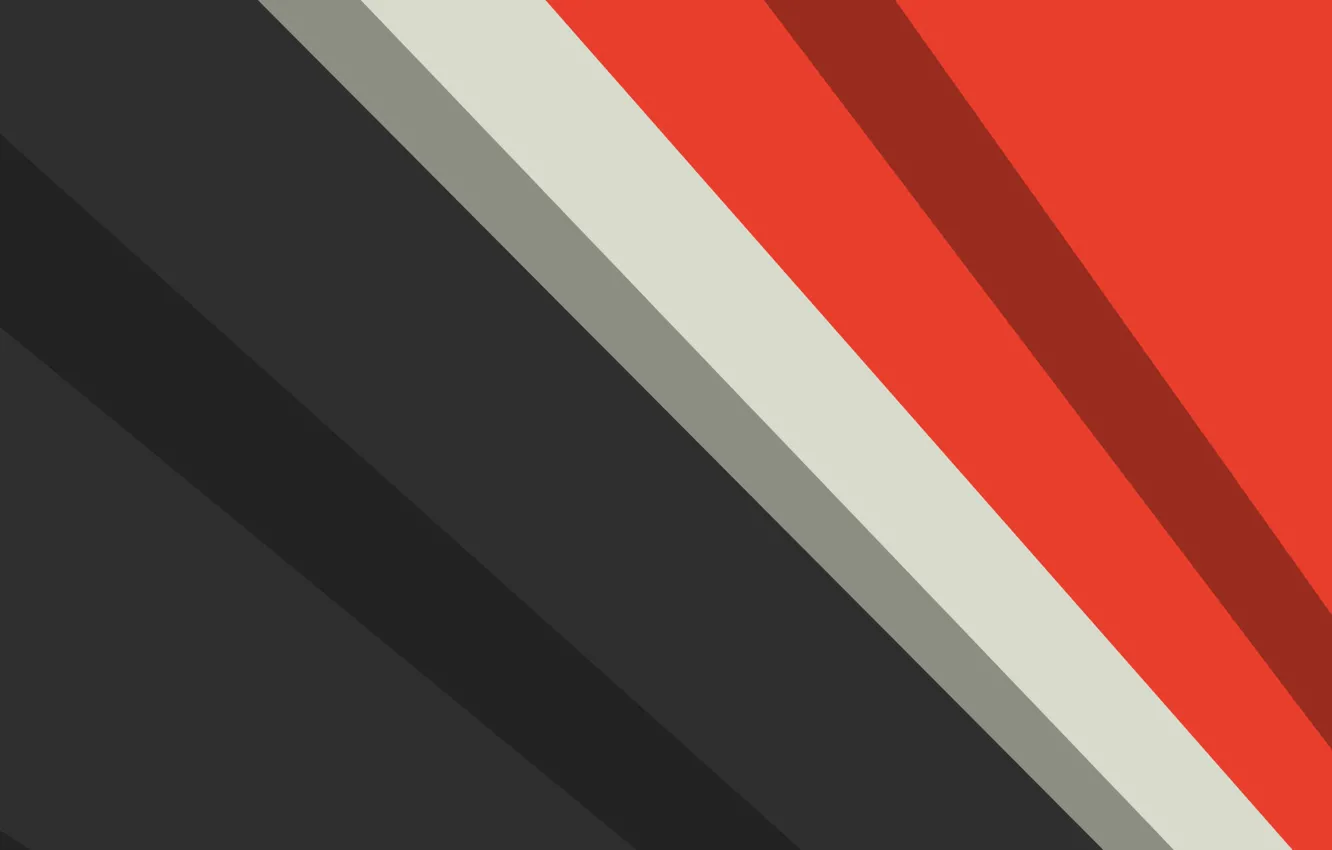 Photo wallpaper white, strips, material, black.red