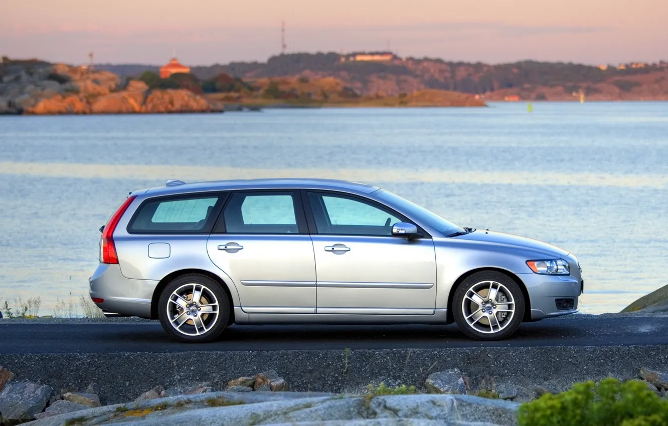 Photo wallpaper Volvo, S40, Suite, universal, V50, safe, the second generation, second generation