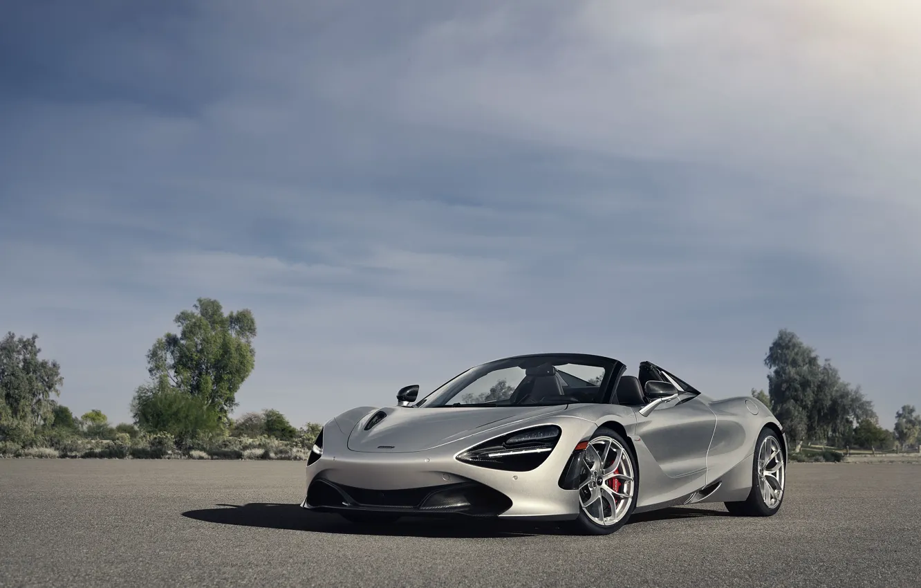 Photo wallpaper McLaren, supercar, Spider, 720S, 2019