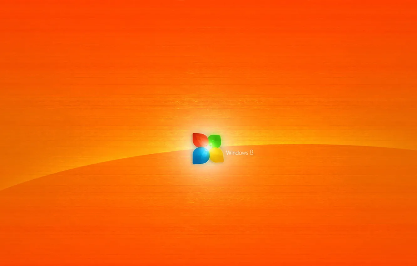 Photo wallpaper computer, light, heat, Wallpaper, logo, emblem, windows, operating system