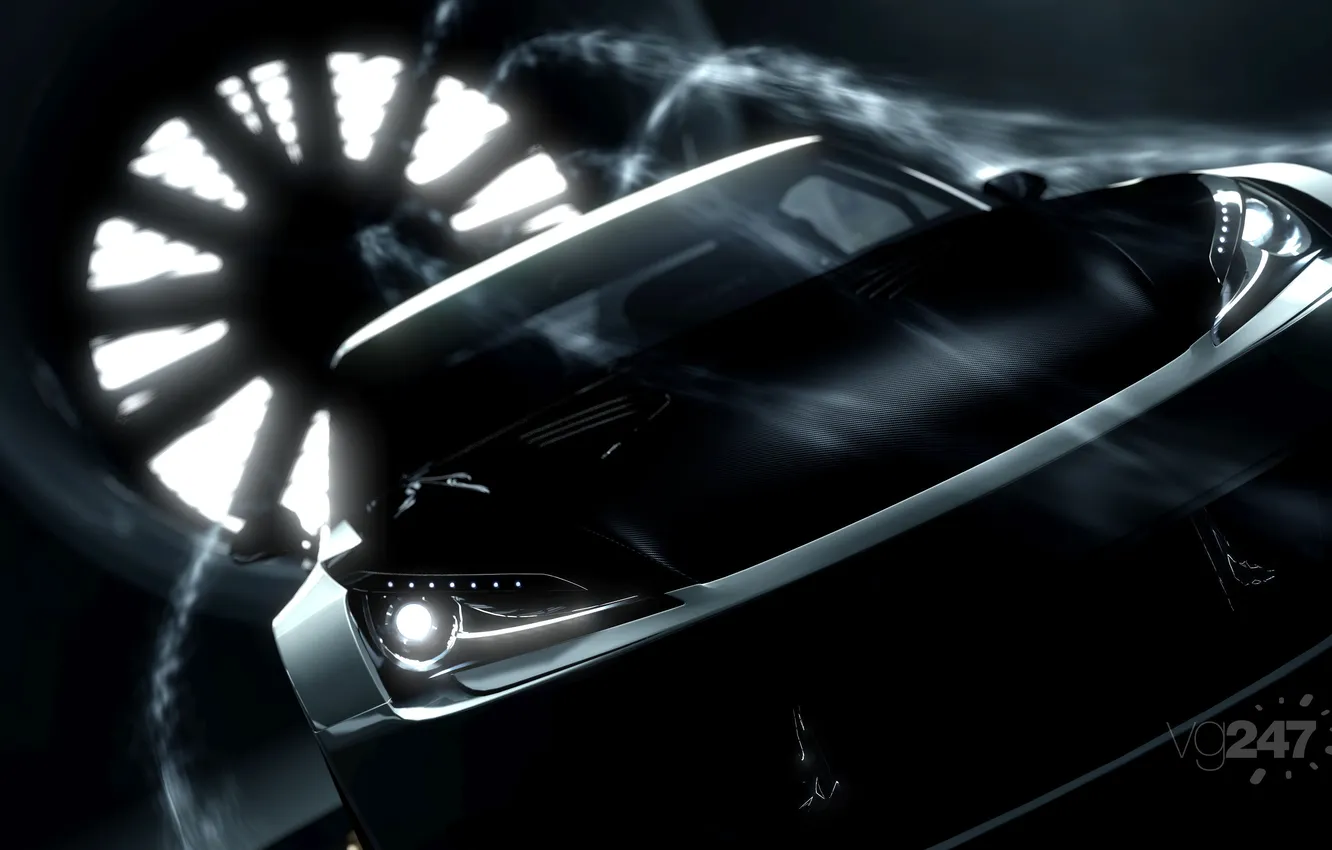 Photo wallpaper aerodynamics, pipe, turbine, gran turismo 5, blowout