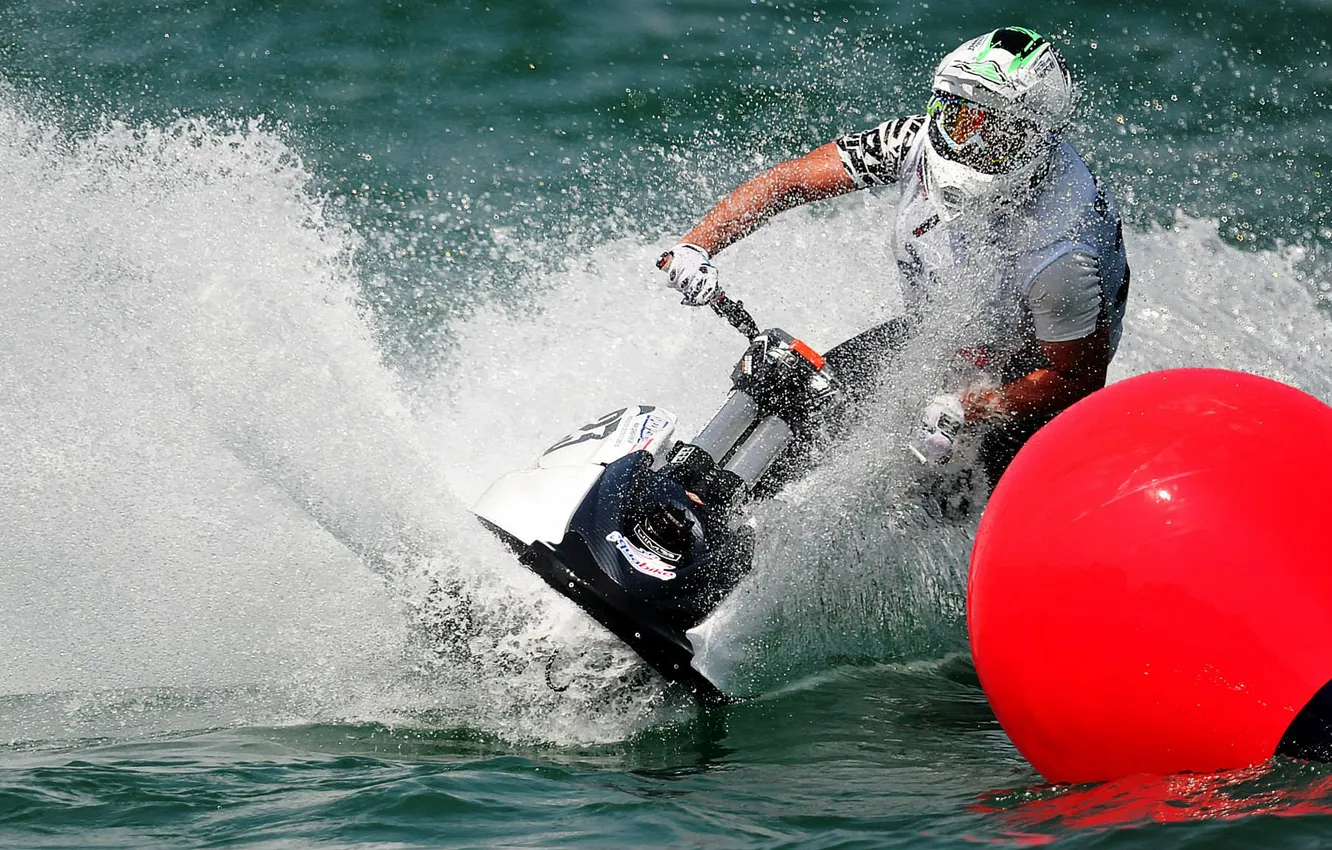 Photo wallpaper race, boat, speed