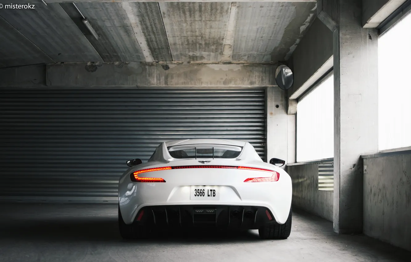 Photo wallpaper White, Supercar, Aston Martin One 77