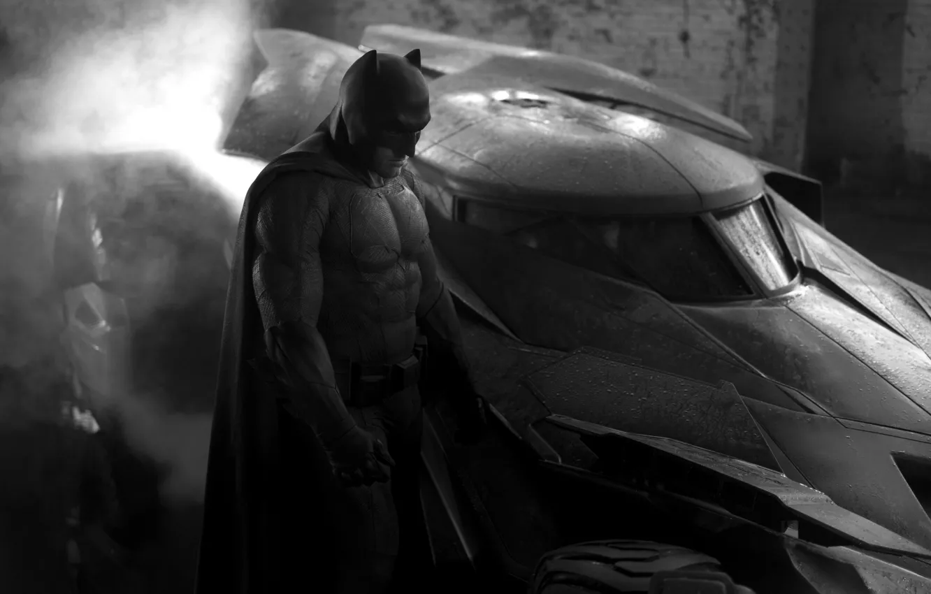 Photo wallpaper batman, batman vs superman, man of steel 2, Batman v Superman: Dawn Of Justice, ben …