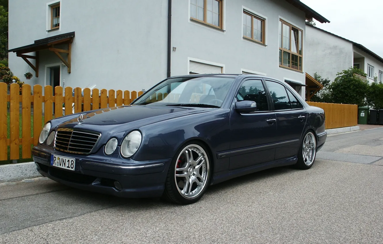 Photo wallpaper Mercedes-Benz, Mercedes, E-class, AMG, E-Class, 1999, E-class, W210