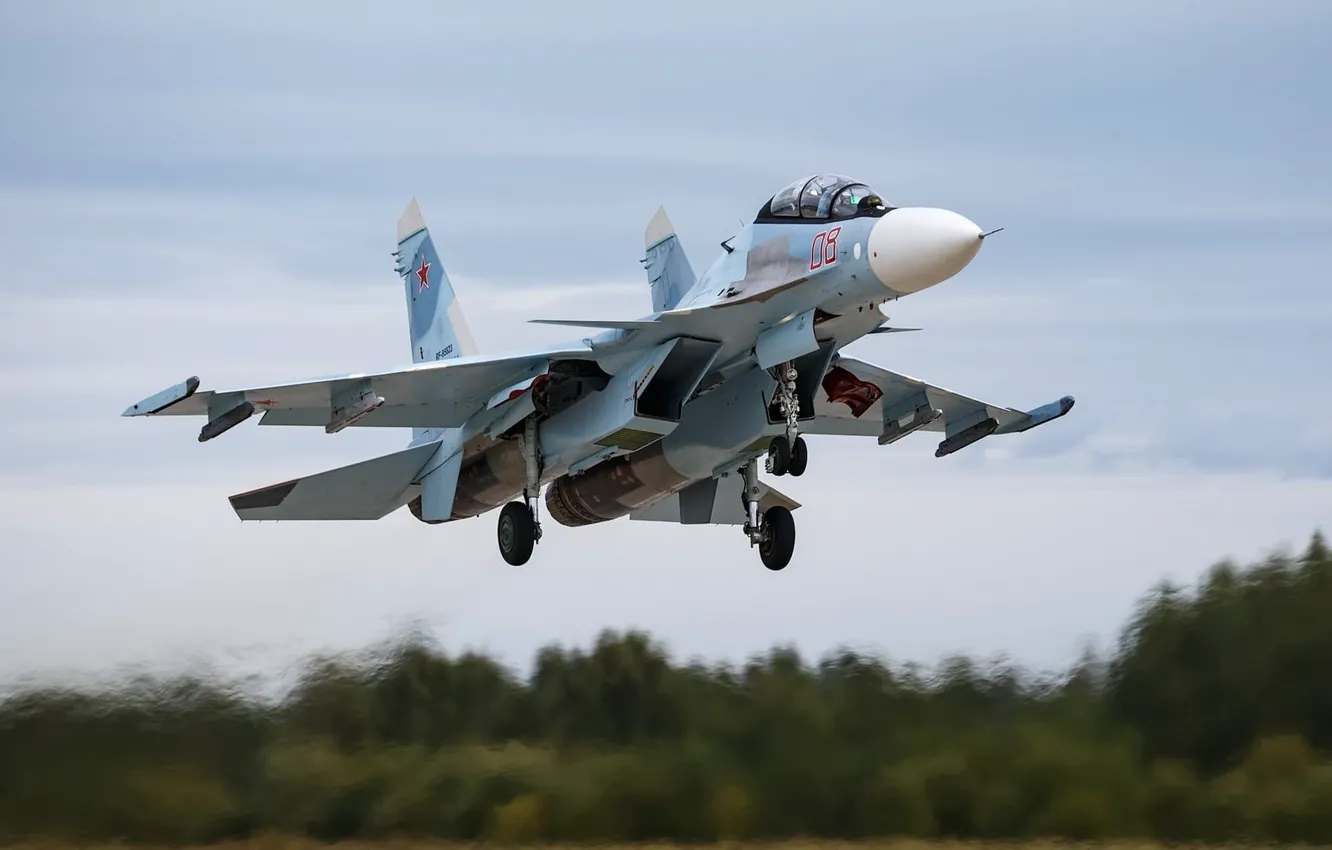 Photo wallpaper fighter, aviation, Su-30, multi-purpose