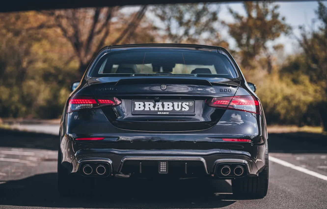 Photo wallpaper Mercedes, Benz, Brabus, E Class, Mercedes Benz AMG E63 S Brabus 800