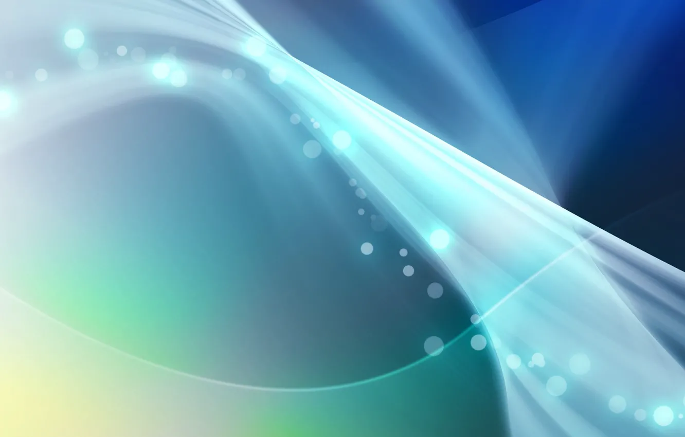 Photo wallpaper circles, blue, stream