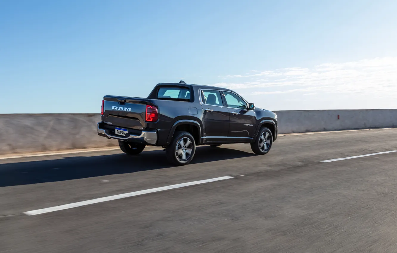 Photo wallpaper car, road, Ram, Rampage, Ram Rampage Laramie