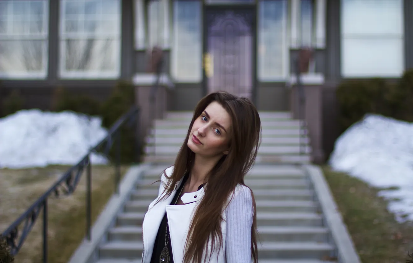 Photo wallpaper girl, home, SANDRA CARMEN