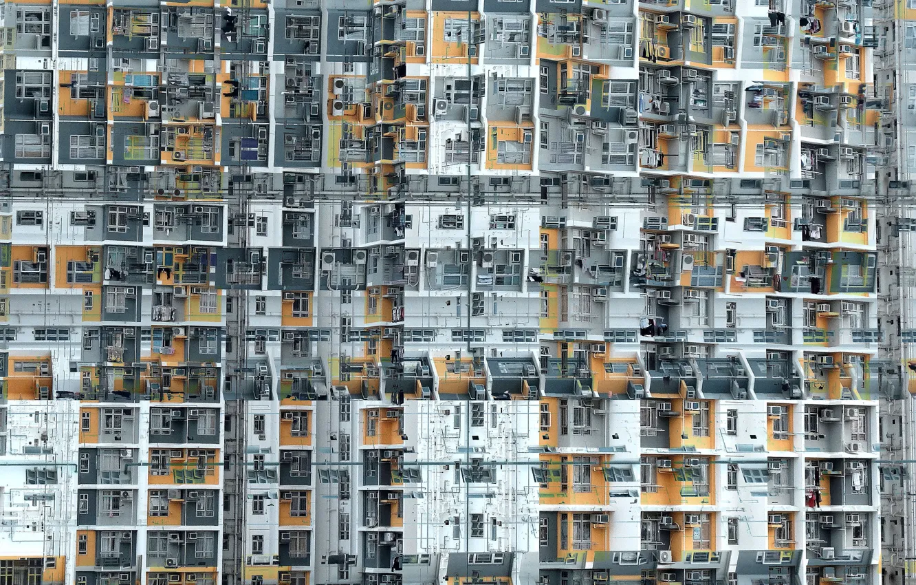 Photo wallpaper the city, home, architecture