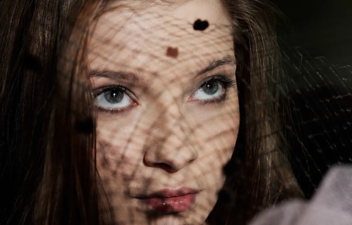 Photo wallpaper Angelina, legs, sexy girl, smile, necklace, Indiana A, brownette