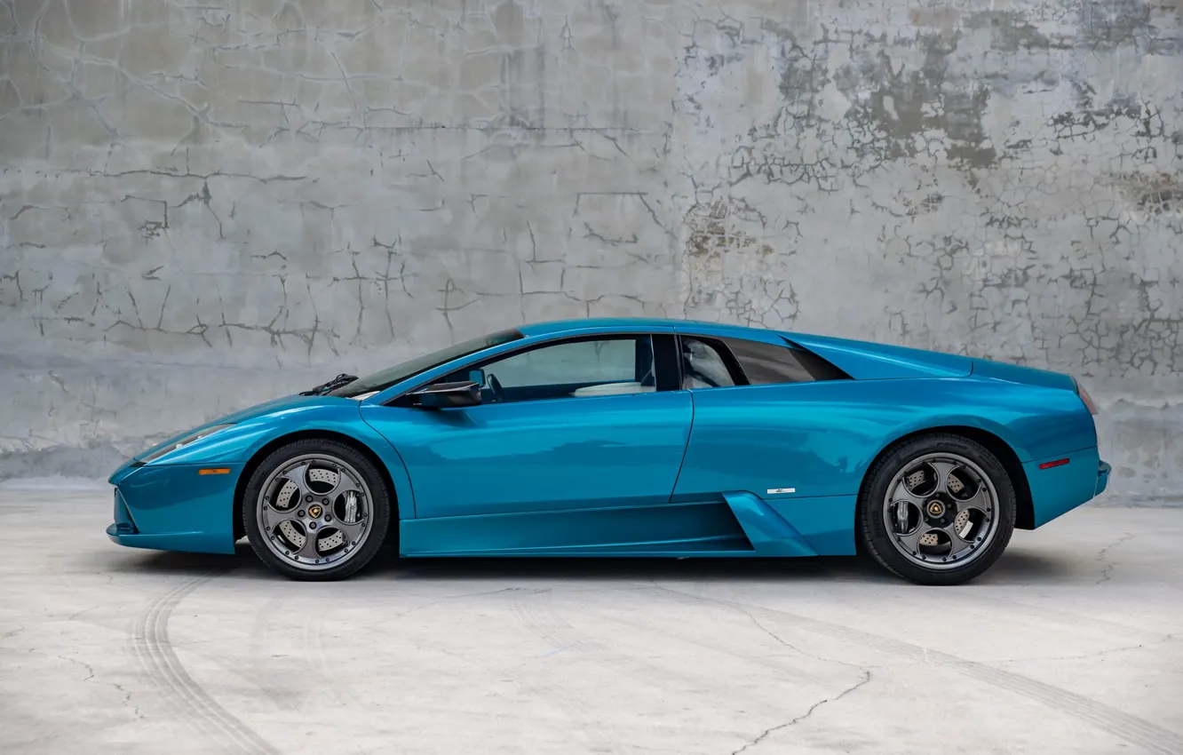 Photo wallpaper Lamborghini, drives, side view, Lamborghini Murcielago, Murcielago, Lamba