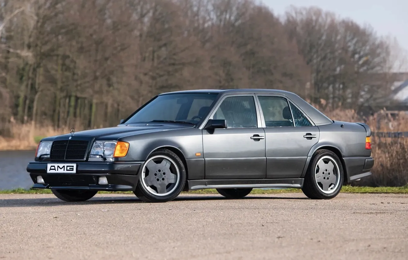 Photo wallpaper AMG, 6.0, W124, 500E, Mercedec - Benz, HAMMER