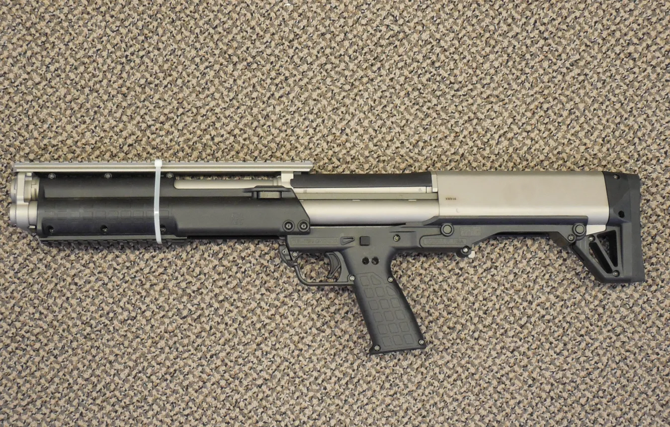 Photo wallpaper gun, weapon, shotgun, Kel-Tec KSG, Kel-Tec, 12 gauge, KSG