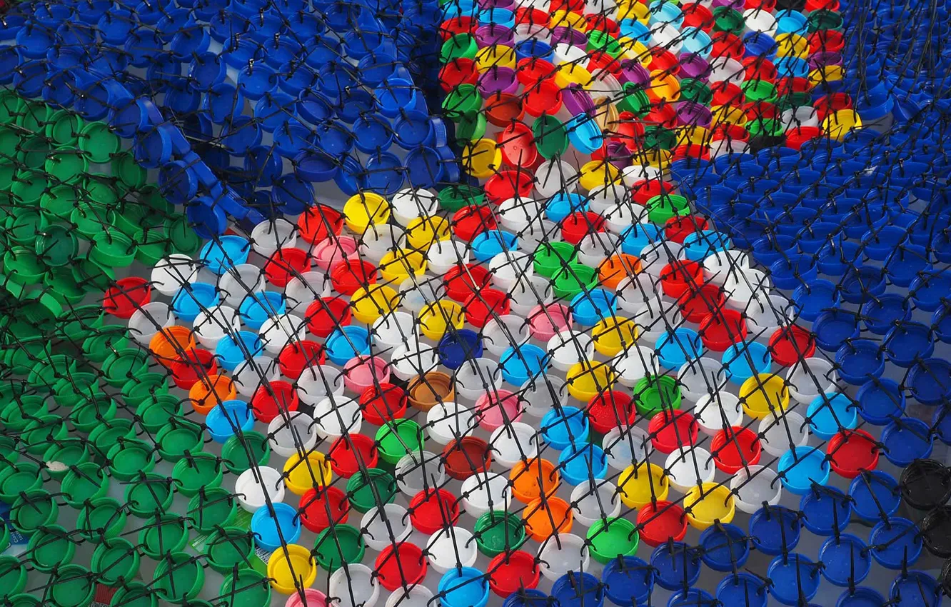 Photo wallpaper design, tube, plastic, installation