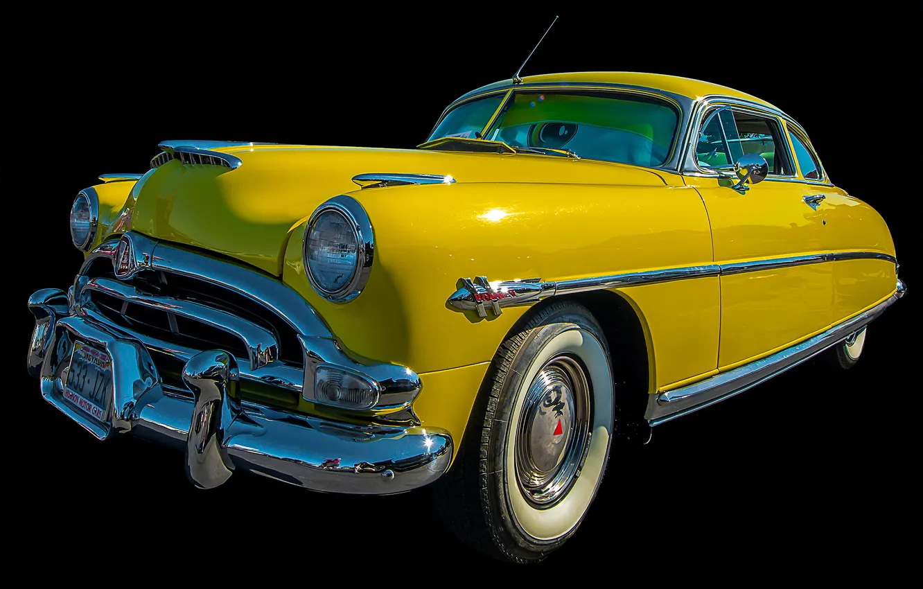 Photo wallpaper retro, coupe, car, Hornet, Hudson