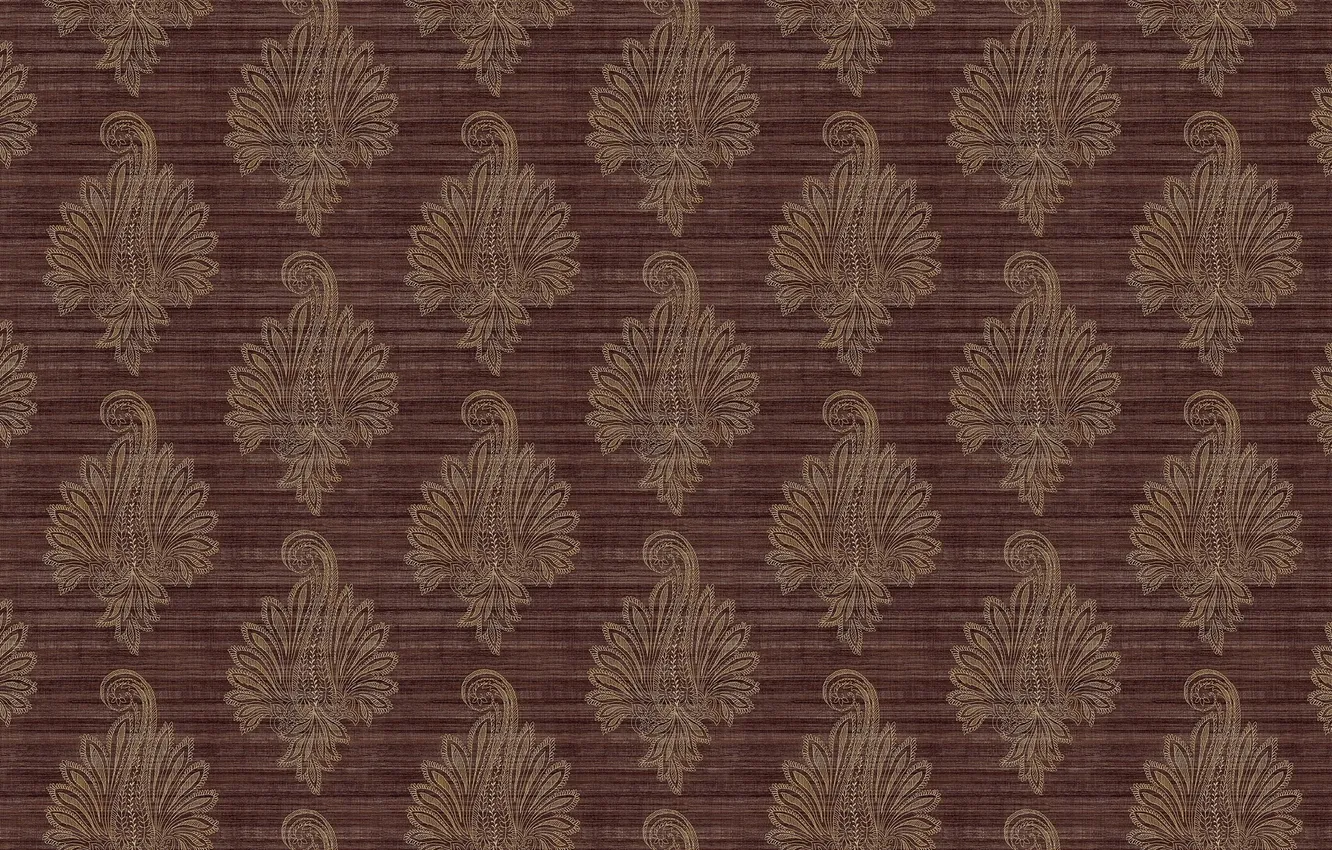 Photo wallpaper leaves, flowers, background, Wallpaper, patterns, figure, fabric, texture