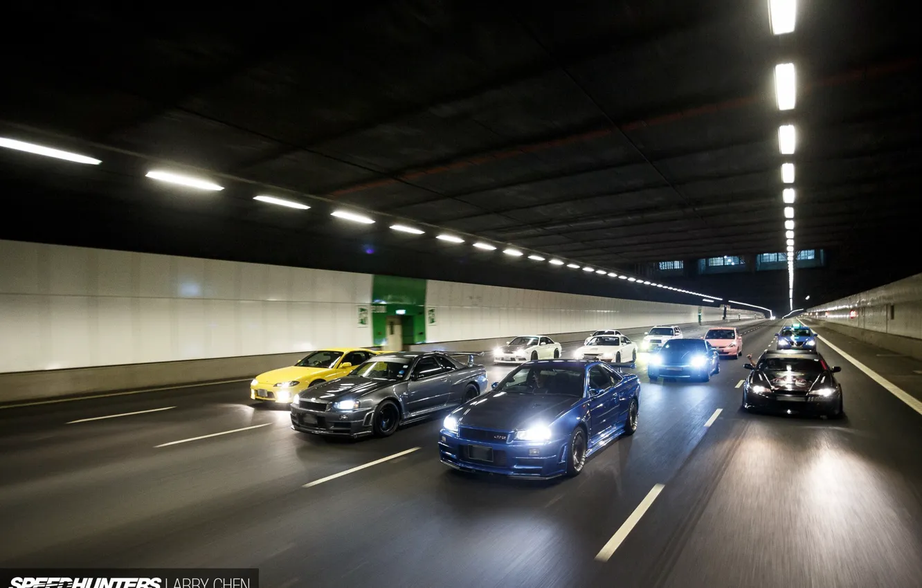 Photo wallpaper Subaru, Silvia, Nissan, Honda, 350z, skyline, tuning, power