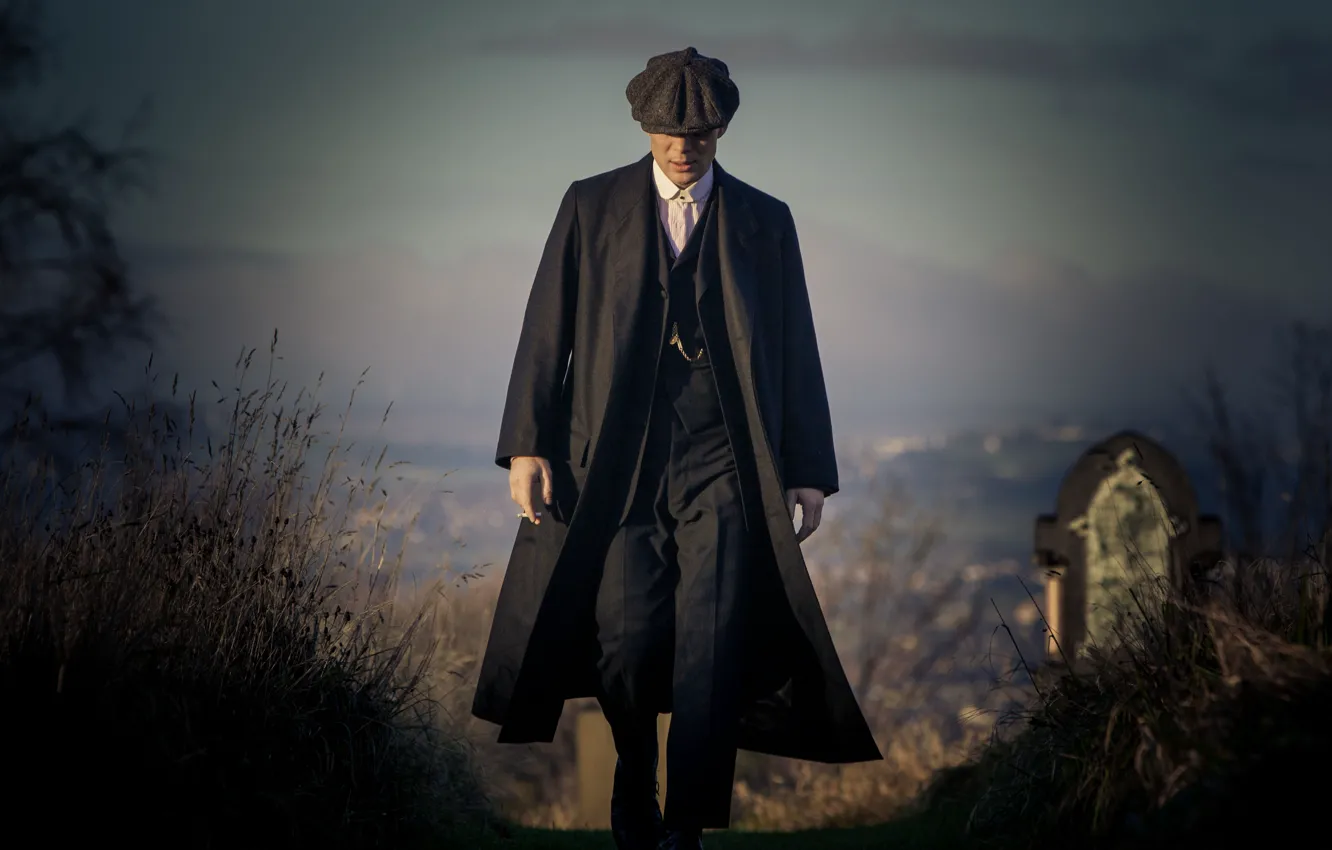 Photo wallpaper cemetery, the series, BBC, peaky blinders, peaky blinders, TV show, Thomas Shelby, Cillian Murphy