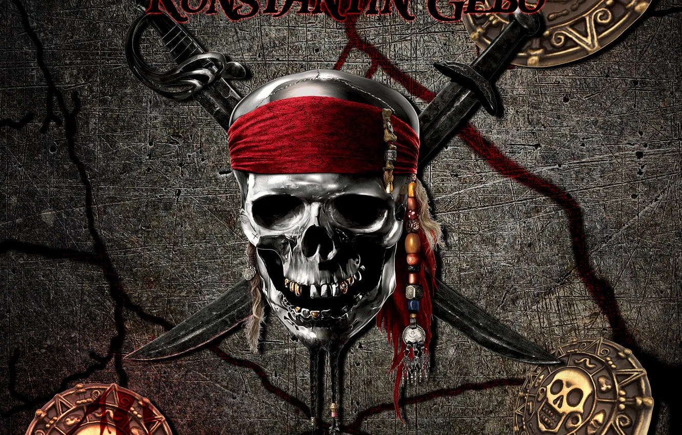 Photo wallpaper Music, Pirates, sea, the Wallpapers, Pirates of the Caribbean, Super, Best, soundtrack