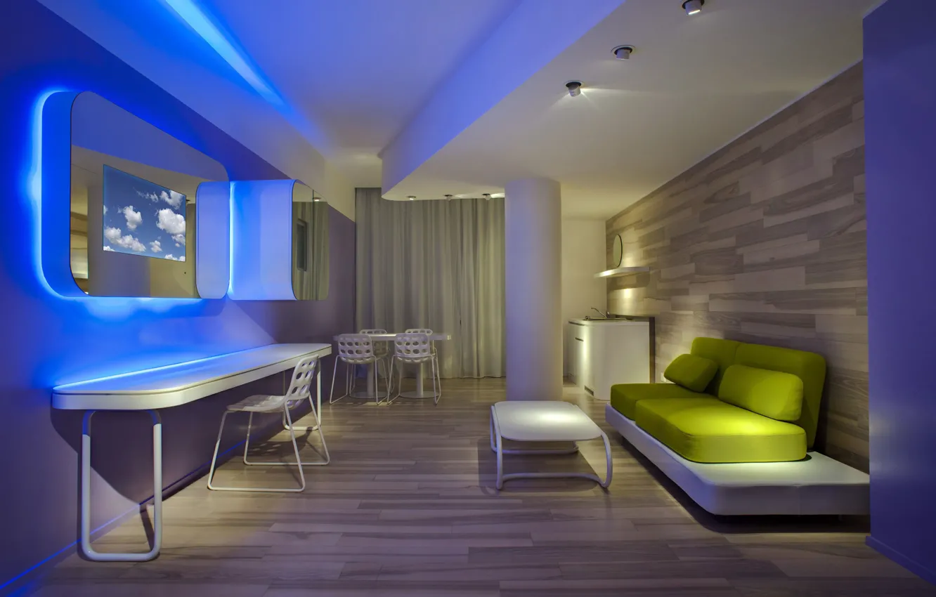 Photo wallpaper design, style, room, interior, the hotel, asian hotel