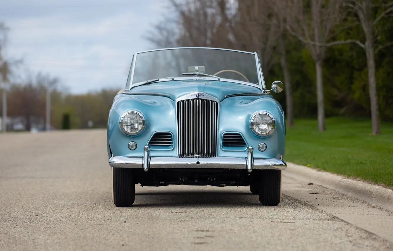 Photo wallpaper 1953, retro cars, Retro Cars, Sunbeam Alpine, Sport Roadster, Sunbeam Alpine Sport Roadster