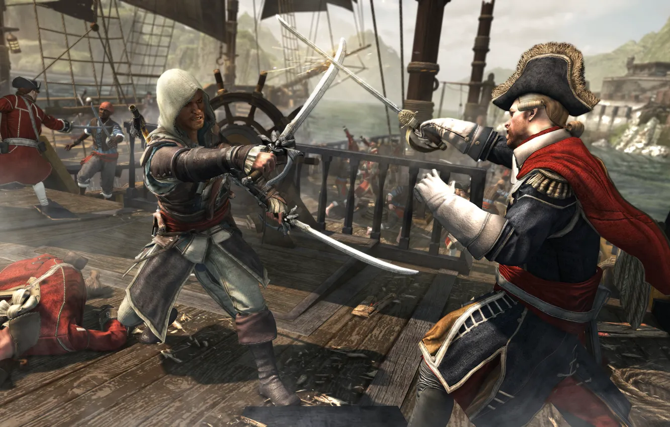 Photo wallpaper Edward, Assassin's Creed IV: Black Flag, Assassin's Creed 4: Black Flag