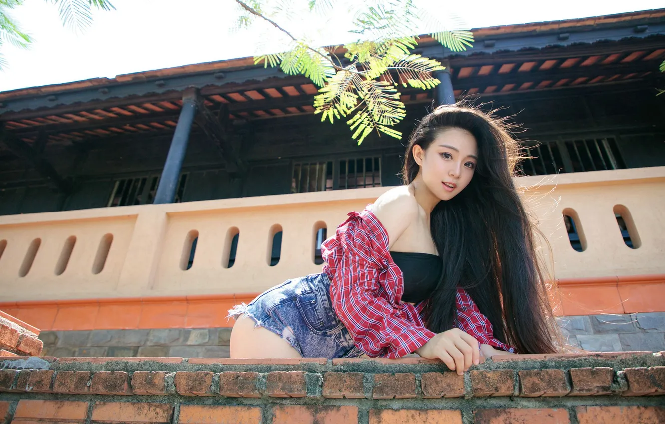 Photo wallpaper pose, model, Asian, beauty, cutie, model, beauty, asian