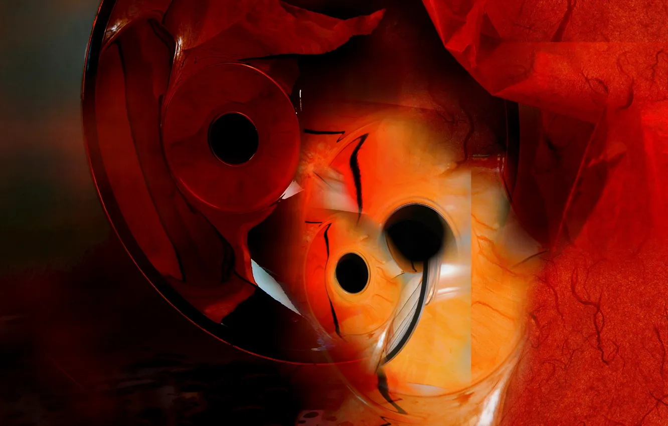 Photo wallpaper abstraction, color, form