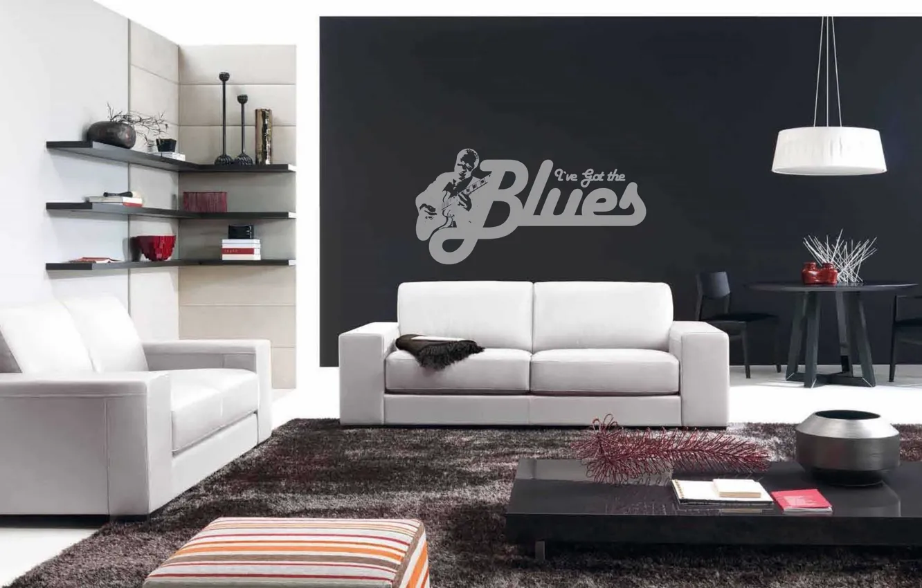 Photo wallpaper style, modern, home, sofa, furniture, living, interior design, apartment