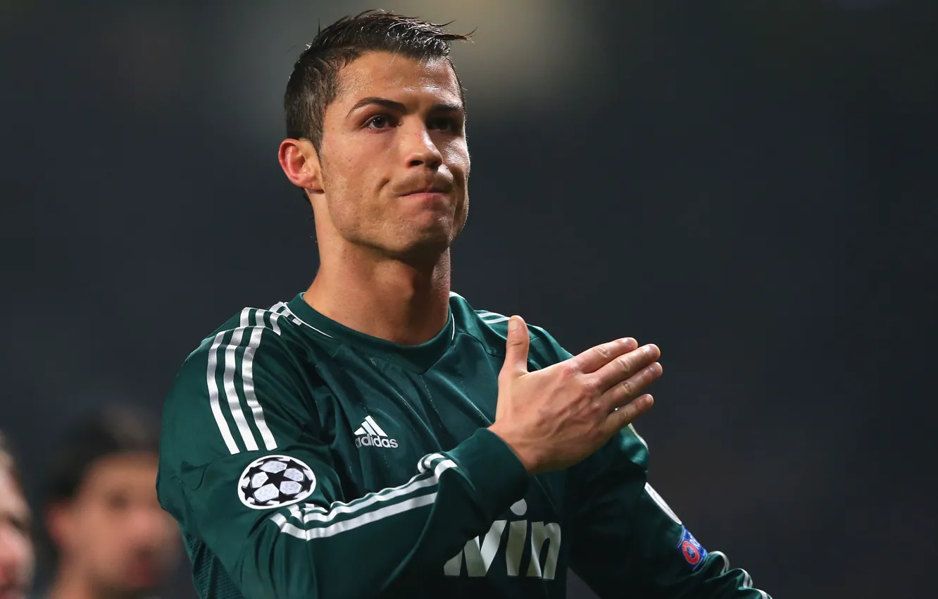 Photo wallpaper Cristiano Ronaldo, real madrid, football, CR7, 2012-2013