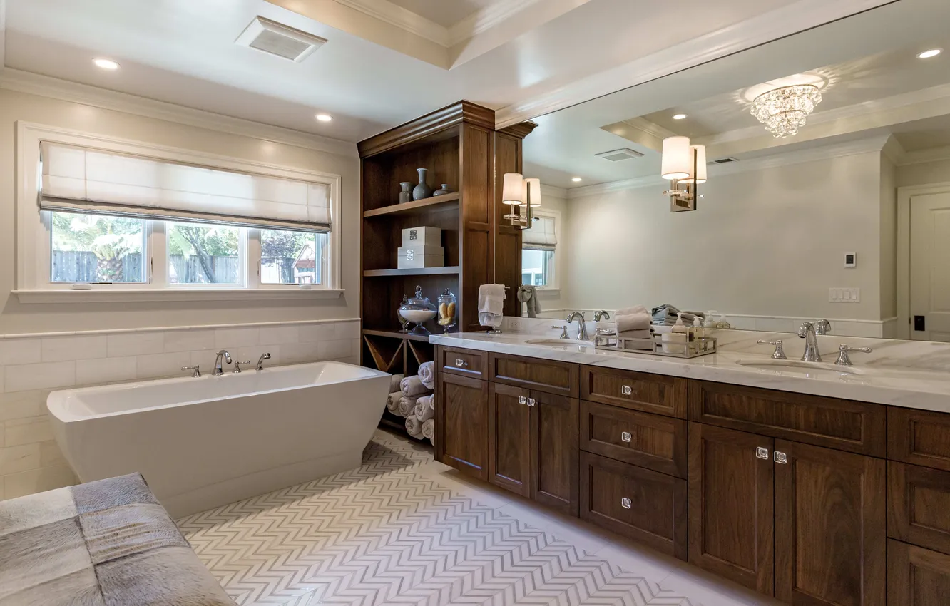 Photo wallpaper design, style, room, interior, bathroom, stylish bathroom design