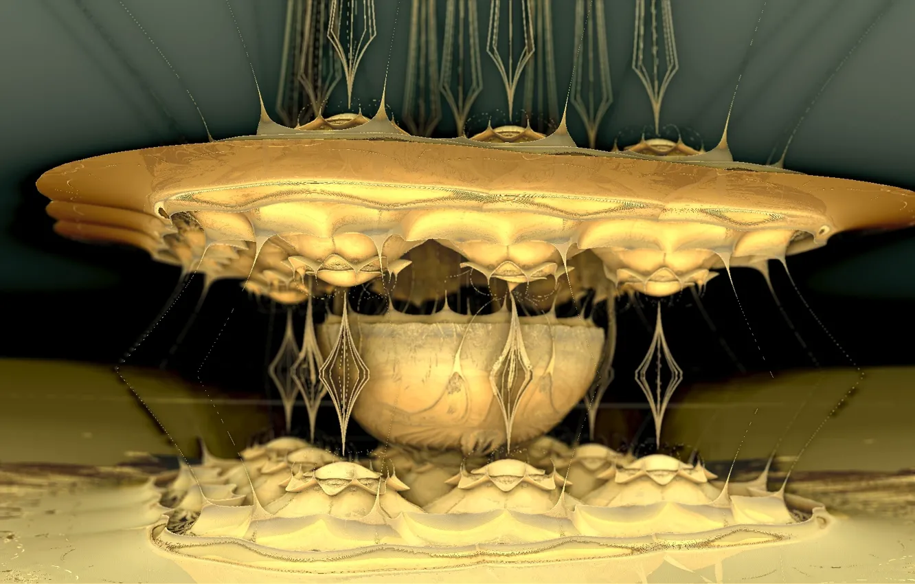 Photo wallpaper abstraction, background, texture, form, Fractal