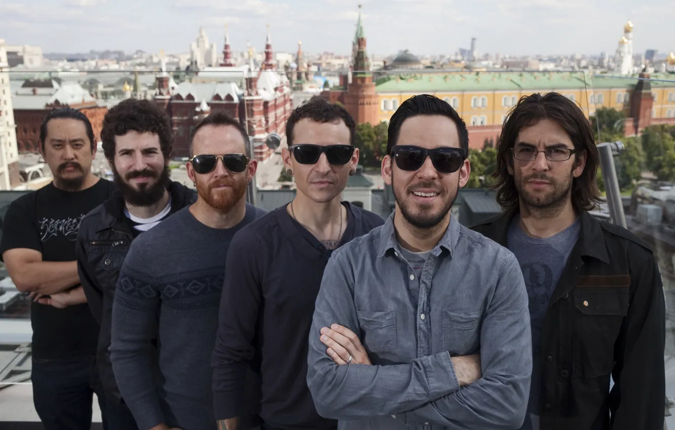 Photo wallpaper Moscow, Moscow, Linkin Park, Linkin Park