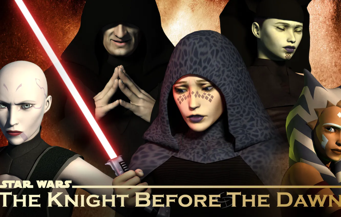 Photo wallpaper hero, Star Wars: The Clone Wars, Star wars: the clone Wars, Darth Sidious, Lucasfilm, Ahsoka, …