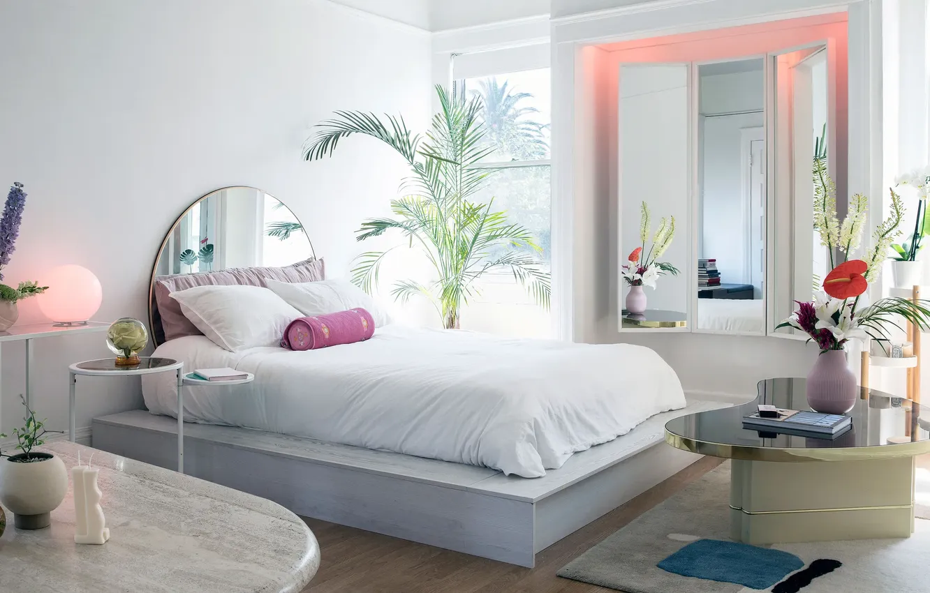 Photo wallpaper design, style, room, interior, bedroom