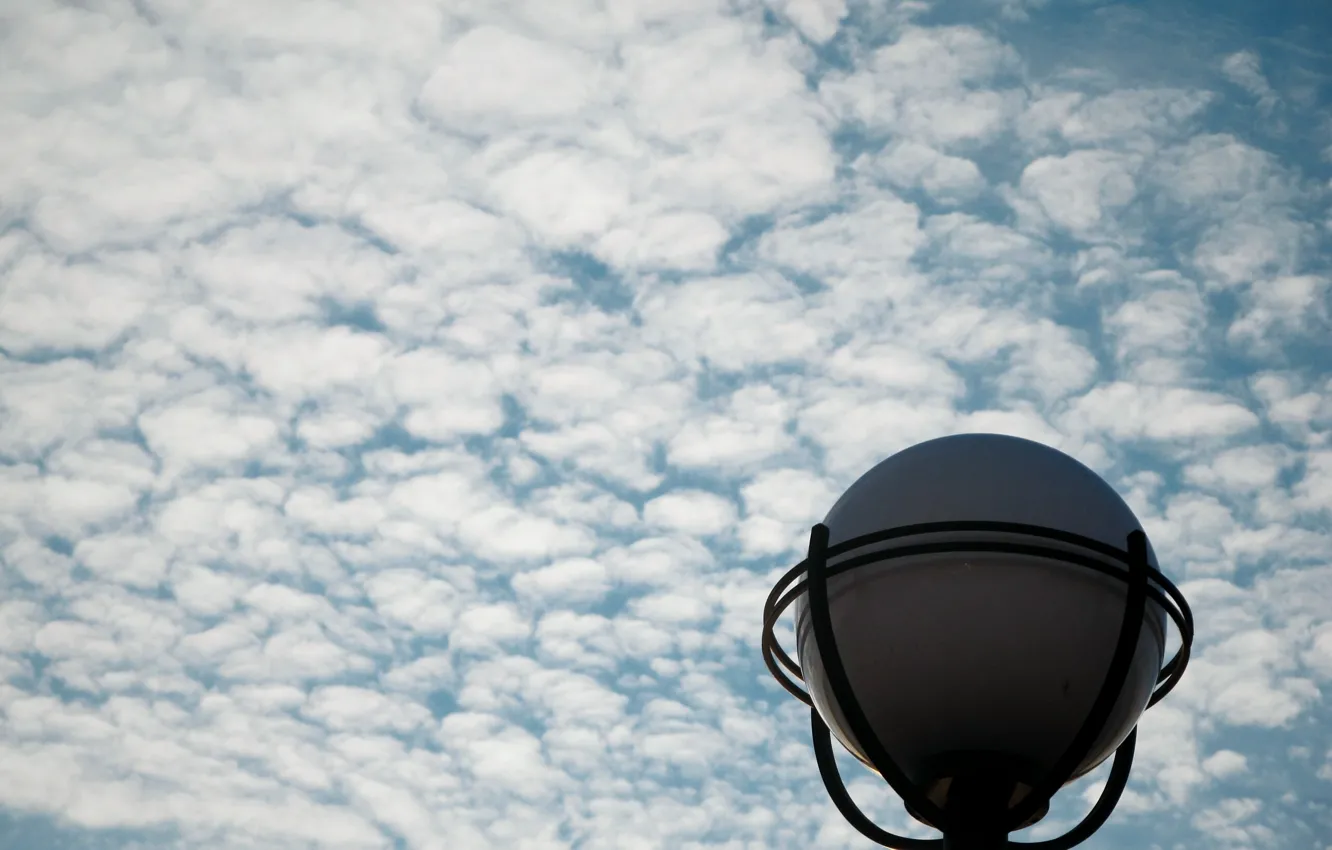 Photo wallpaper the sky, day, lights