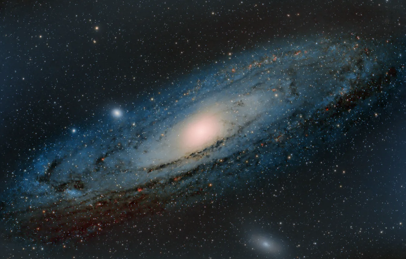 Photo wallpaper Andromeda, Galaxy, m31