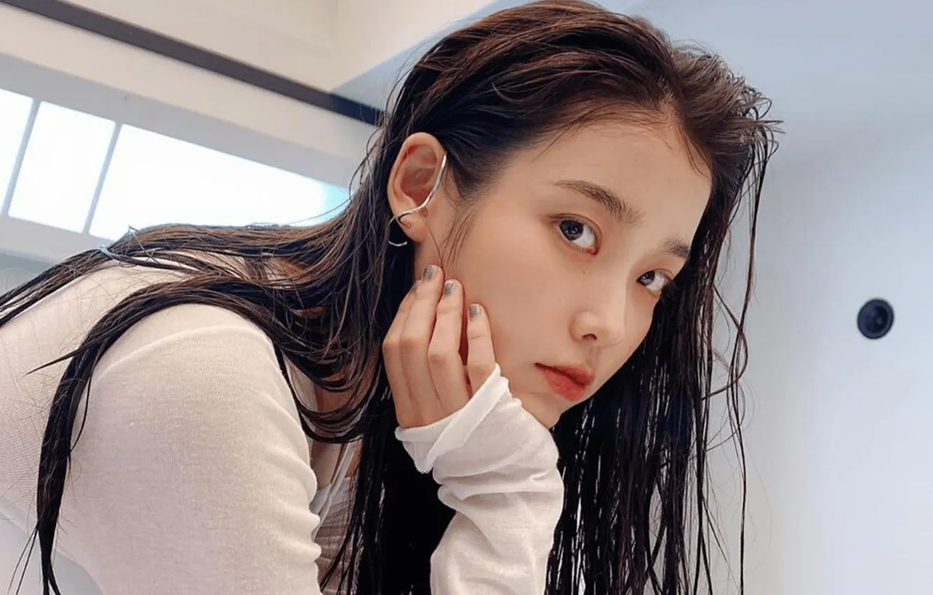 Photo wallpaper girl, sexy, asian, lovely, Korean