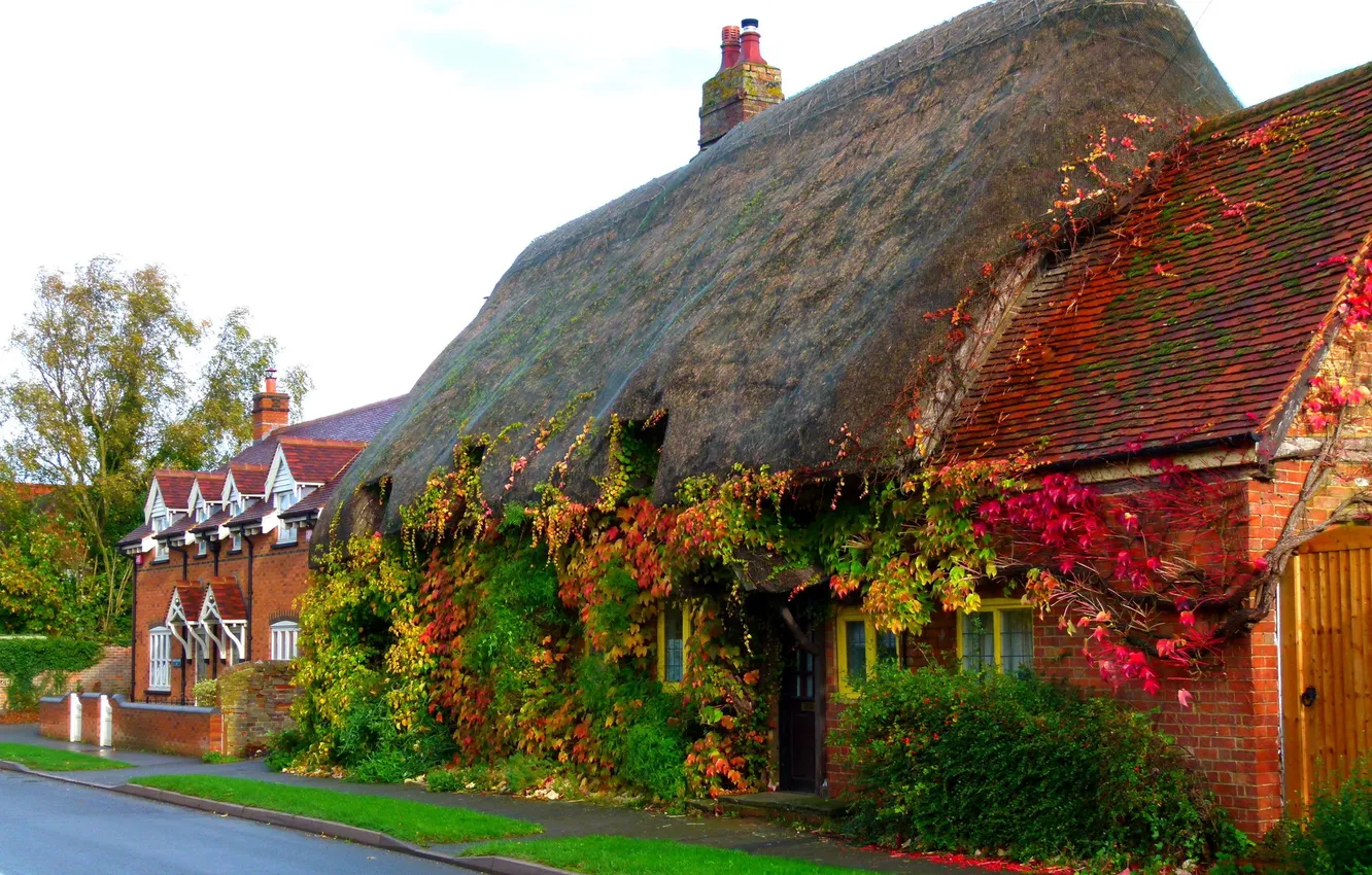 Photo wallpaper the city, photo, England, home