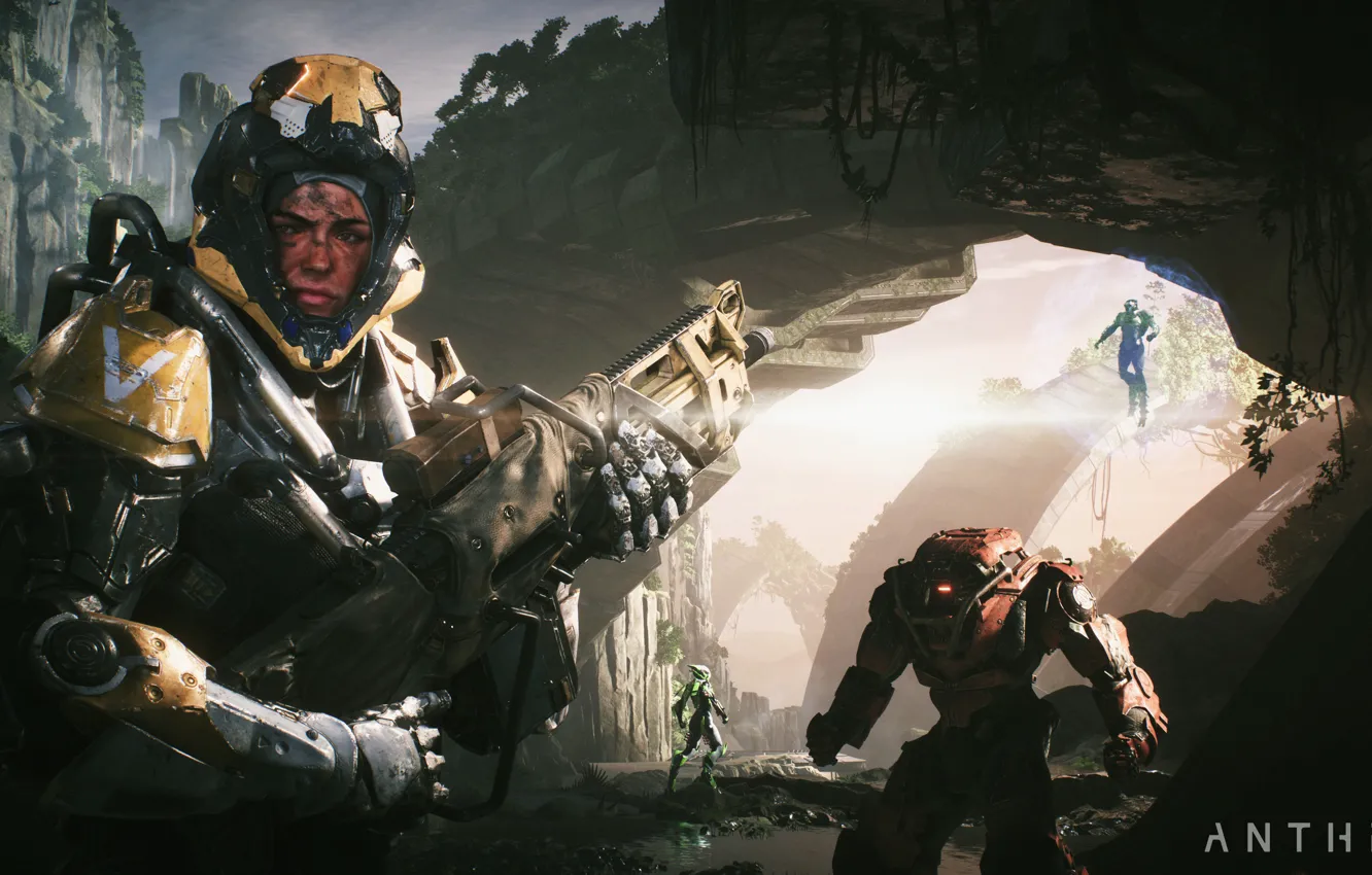 Photo wallpaper Electronic Arts, Anthem, E3 2018