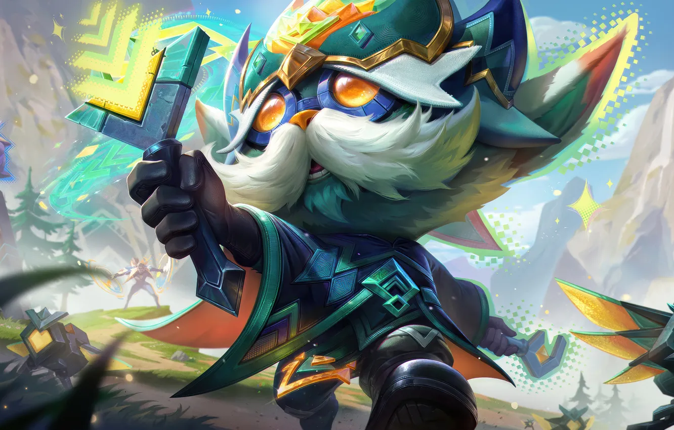 Photo wallpaper game, characters, League of Legends, lol, LoL, League Of Legends, Riot Games, Heimerdinger